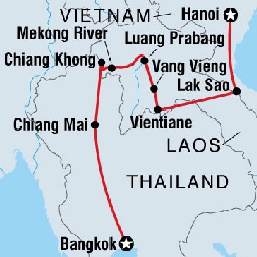 travel bangkok to laos