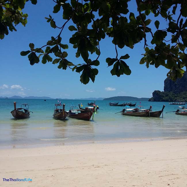 Railay Beach West, Thailand - Beach Guide, Info, Photos - BeachAtlas
